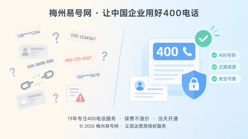 对比式正规400电话办理插画