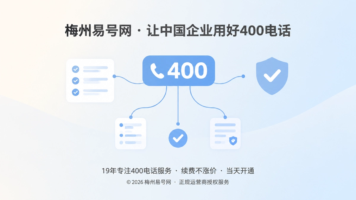 400电话服务承诺逐条记录可追溯的扁平化商业插画